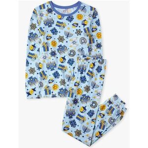 The Childrens Place Adult Pajamas Set Hanukkah Dreidel Pj's Snug Fit Size XXL